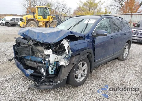 2022 GMC Terrain Fwd Sle from USA, damaged, VIN 3GKALMEV5NL121161